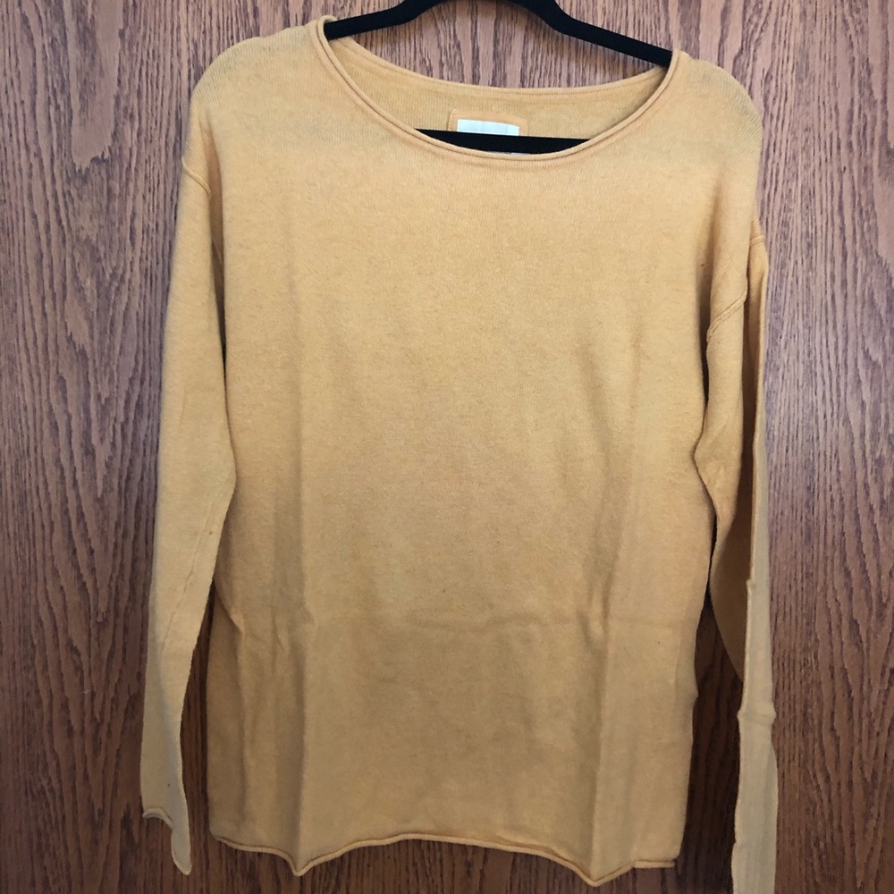 H&M yellow sweater